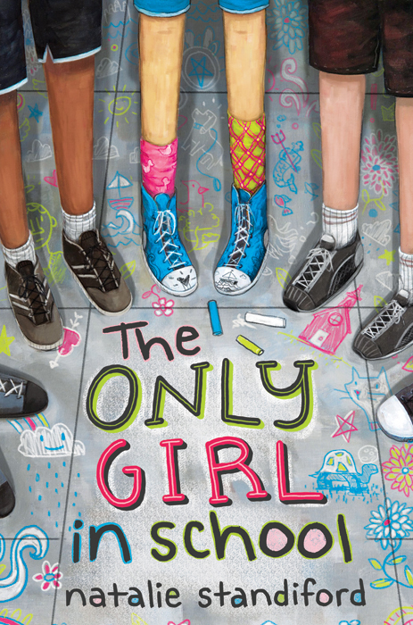 The Only Girl in School: She's the only one who knows what it's like to be the only one.  When Claire's best friend, Bess, moves away, she becomes the only girl left in her entire school. At first, she thinks she'll be able to deal with this--after all, the girls' bathroom is now completely hers, so she can turn it into her own private headquarters and draw on the walls. When it comes to soccer games or sailing races, she can face off against any boy.     The problem is that her other best friend, Henry, has begun to ignore her. And Webby, a super-annoying bully, won't leave her alone. And Yucky Gilbert, the boy who has a crush on her, also won't leave her alone.     It's never easy being the only one--and over the course of a wacky school year, Claire is going to have to make it through challenges big and small. The boys may think they rule the school, but when it comes to thinking on your feet, Claire's got them outnumbered.